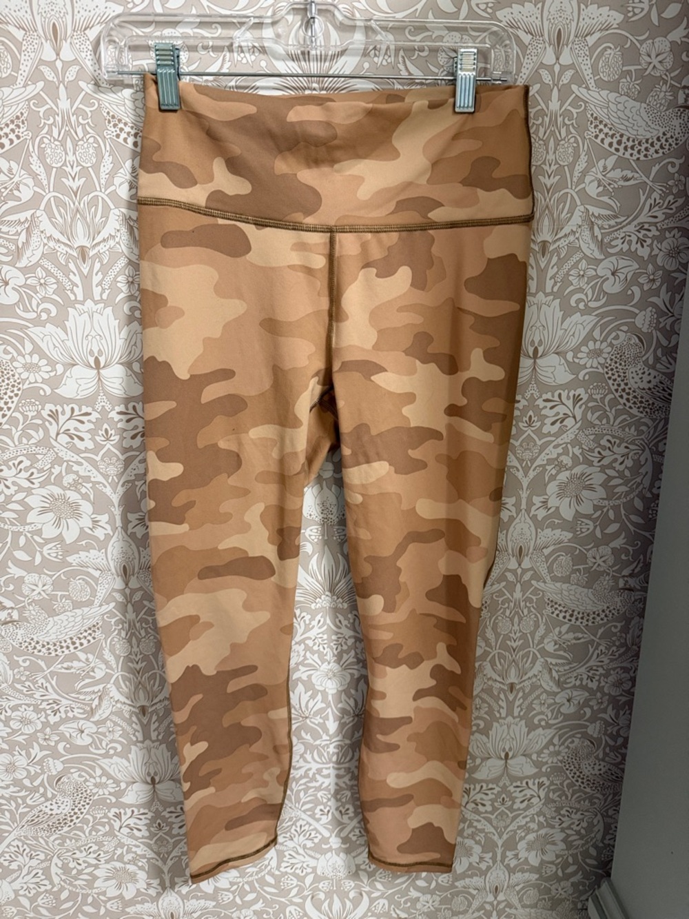 Fabletics Tan Camo Kids Leggings